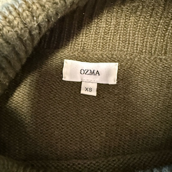 OZMA Forest Green Cowl Neck Sweater - Picture 6 of 9